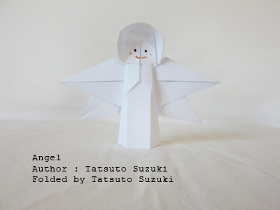 origami Angel, Author : Neal Elias, Folded by Tatsuto Suzuki